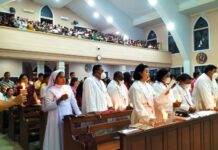 Umat Paroki Imanuel Sanggeng Rayakan Paskah, Pater Willy: Iman Harus Makin Kuat Umat Paroki Imanuel Sanggeng Rayakan Paskah,