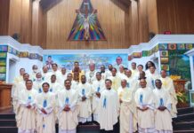 Aleksander Laike Putra Paroki Sto. Petrus Remu-Sorong Ditahbiskan Menjadi Imam Aleksander Laike Putra Paroki Sto. Petrus Remu