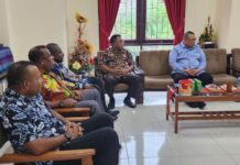 Mgr. Hilarion Datus Lega Sambut Gembira Kehadiran Pj Gubernur: Bahas Kedatangan Duta Vatikan Mgr. Hilarion Datus Lega Sambut Gembira Kehadiran Pj Gubernur