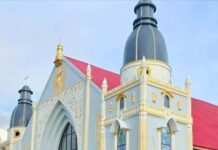 Merayakan Misa Pemberkatan Gereja Katolik Paroki St. Yosep Ayawasi: Dari Peristiwa Sejarah Hingga Pemaknaannya gedung gereja paroki St. Yosep Ayawasi