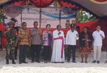 Pencanangan HUT YPPK Ke-50 dan Peletakan Batu Pertama Pembangunan SMP Baru