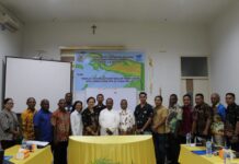 Pertemuan Komisi Pendidikan dan Badan Pengurus YPPK Regio Papua, di Aula Paroki Kristus Raja Katedral-Keuskupan Manokwari-Sorong