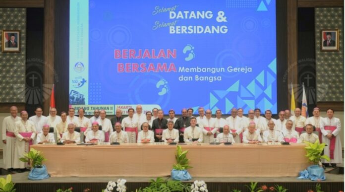 Para Uskup Indonesia yang bersidang dari tanggal 7-13 November 2024