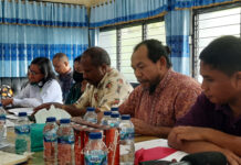 Mgr. Hilarion Datus Lega Memimpin Pertemuan Komisi-Komisi Di Keuskupan Manokwari-Sorong