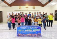 Wisata Rohani di Manado: “OMK St. Aloysius Gonzaga Paroki Emaus Sorong Perlu Rengkuh dan Harus Tumbuh, serta Perlu Kaderisasi dalam Bidang Musik dan Paduan Suara