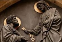 Engkau adalah Petrus dan di atas batu karang ini Aku akan mendirikan jemaatKu dan alam maut tidak akan menguasainya