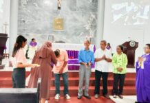 Paroki St. Paulus Wagom Selenggarakan Retret, Adorasi dan Kebangunan Rohani Katolik bagi Pasangan Suami Istri Katolik di Fakfak