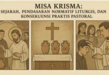 Misa Krisma: Sejarah, Pendasaran Normatif Liturgis Dan Konsekuensi Praktis Pastoral