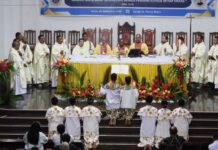 Serikat Sabda Allah (SVD) Sorong Merayakan Sukacita HUT ke-150 Tahun Di Paroki St. Petrus Remu