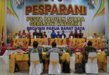 Hari Kedua Pesparani Katolik Papua Barat Daya: Bermazmur, Bertutur Kitab Suci hingga Paduan Suara