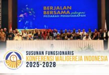 Susunan Fungsionaris Konferensi Waligereja Indonesia (KWI) 2025-2028