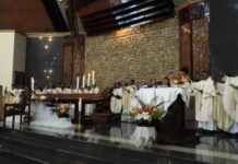 Penyertaan Tuhan Jadi Fondasi Imamat: Pesan Mgr. Hilarion Datus Lega di Hari Tahbisan Tiga Imam dan Tiga Diakon