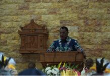 Bupati Maybrat: Gereja Bukan Sekadar Bangunan, tetapi Pusat Penanaman Nilai Kasih, Kedamaian dan Persatuan