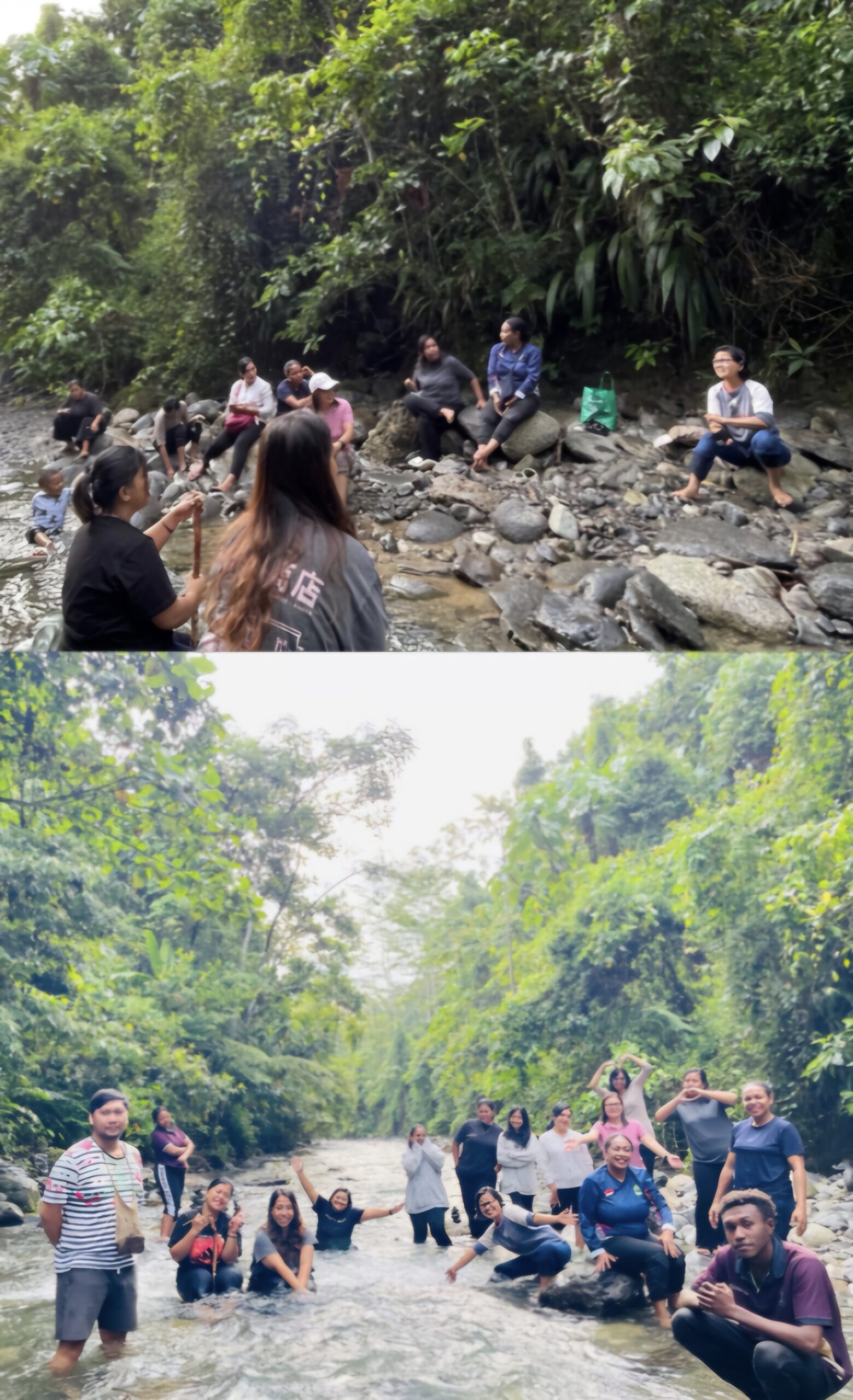 Rekoleksi dinikmati dengan kegembiraan dan permainan