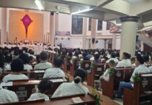 Misa Kamis Putih di Gereja Ko-Katedral Manokwari Berjalan Khidmat
