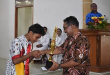 Paroki St. Arnoldus Janssen Malanu Kota Sorong Cetak Duta Komsos Milenial Lewat Lomba Menulis Berita Feature