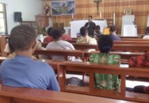 Paroki St. Yoseph Ayawasi Gelar KPP, Diikuti 34 Pasangan