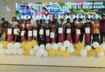 PAUD-TK Santo Carlo Acutis Kumurkek Lepas Angkatan Pertama dan Gelar Pentas Seni
