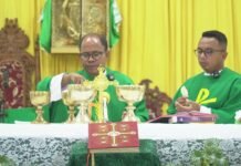 Paroki St. Arnoldus Janssen Malanu Buka Rangkaian Bulan Kitab Suci Nasional