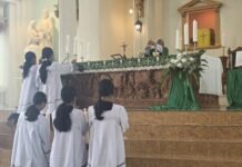 Gema Perdamaian Ekologis dari Altar Gereja Paroki Santo Yoseph Fakfak